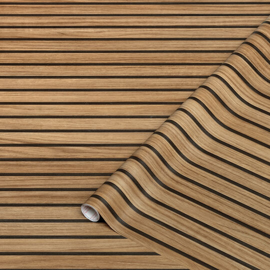 Klebefolie Wooden Slats dark image number null